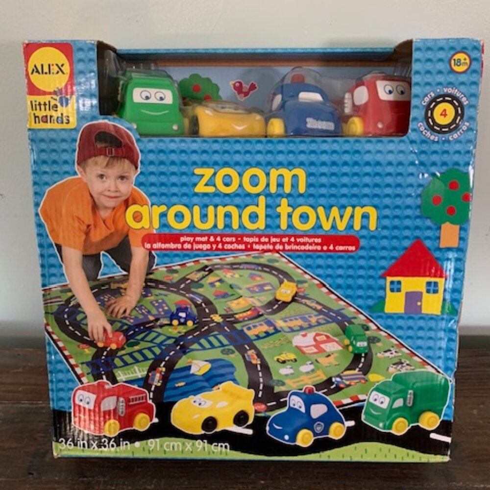 Alex Toys Zoom Around Town Play Mat Set